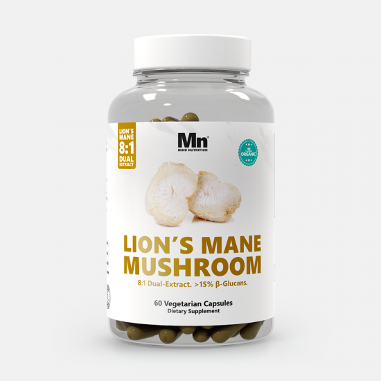 Lion's Mane Mushroom 8:1 Extract Capsules